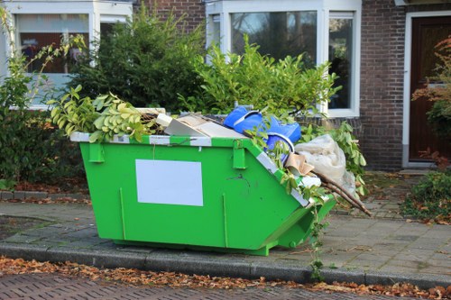 Office furniture being cleared by experts in Peckham